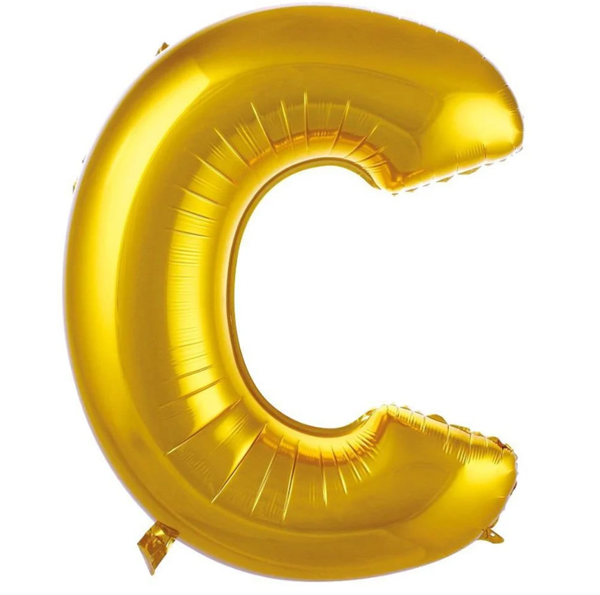 Folyo Balon Gold C 40 İnç 100 Cm